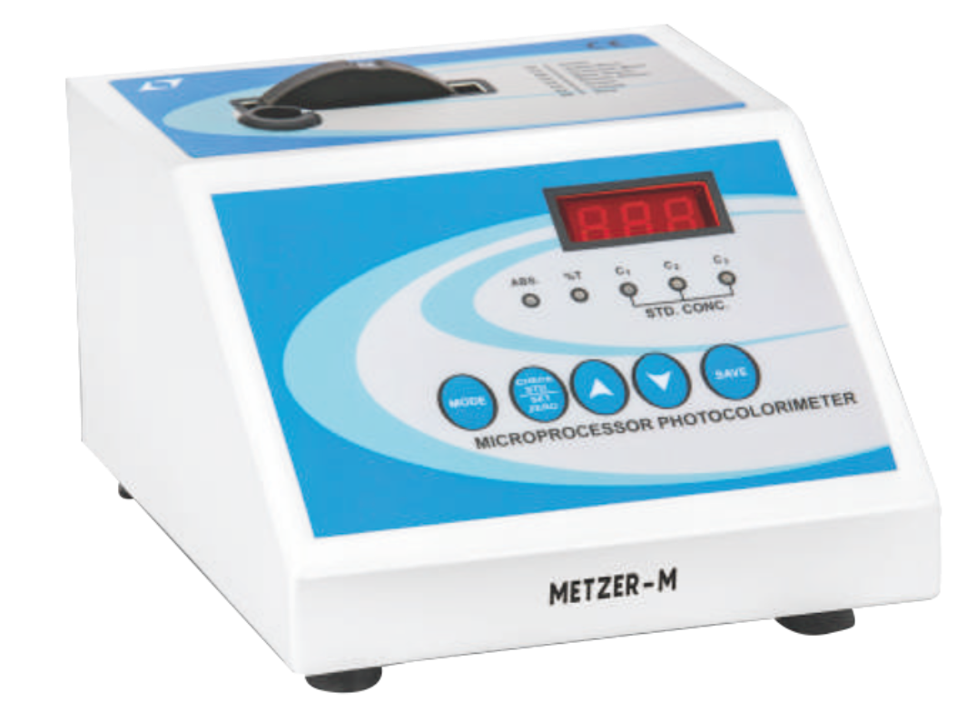 METZER – M MICROPROCESSOR PHOTO COLORIMETER MODEL METZ – 4001 M